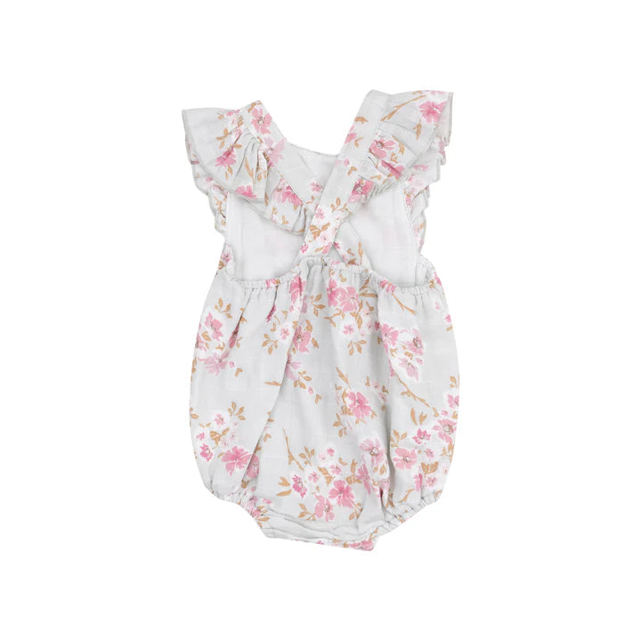 Floral Sunsuit | Pink Phlox