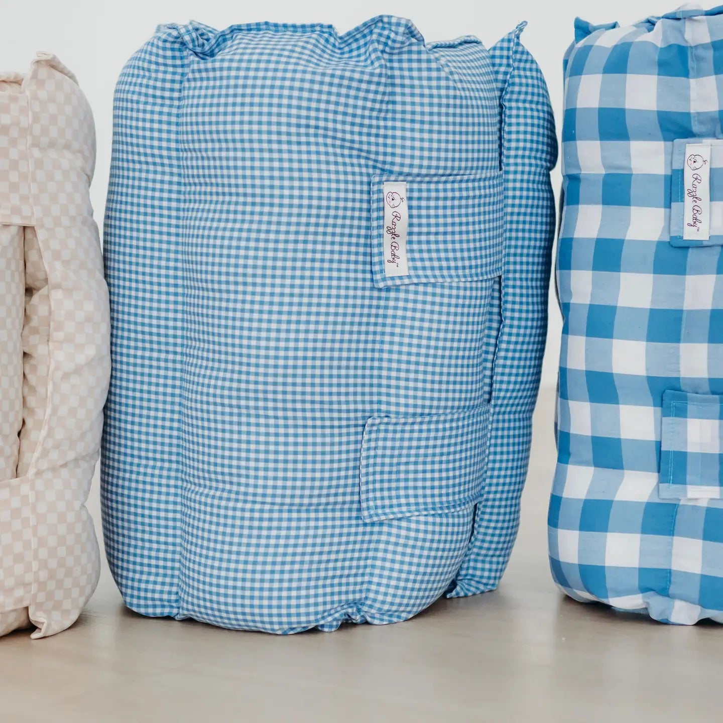 Nap Mat | Small Blue & White Check