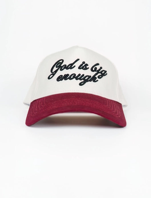 Adult Hat | God is Big Enough