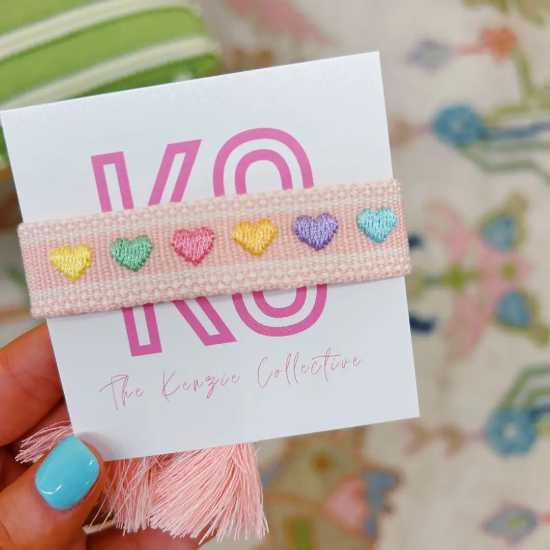 Tassel Bracelet | Hearts