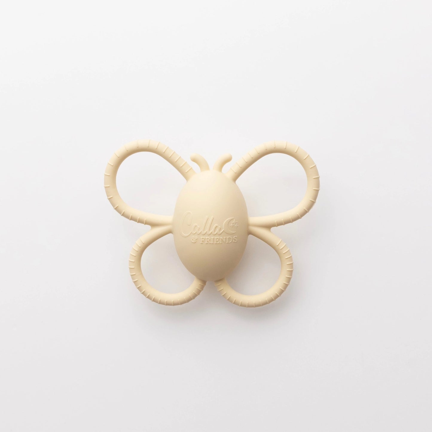 Butterfly Rattle Teether - Lemon