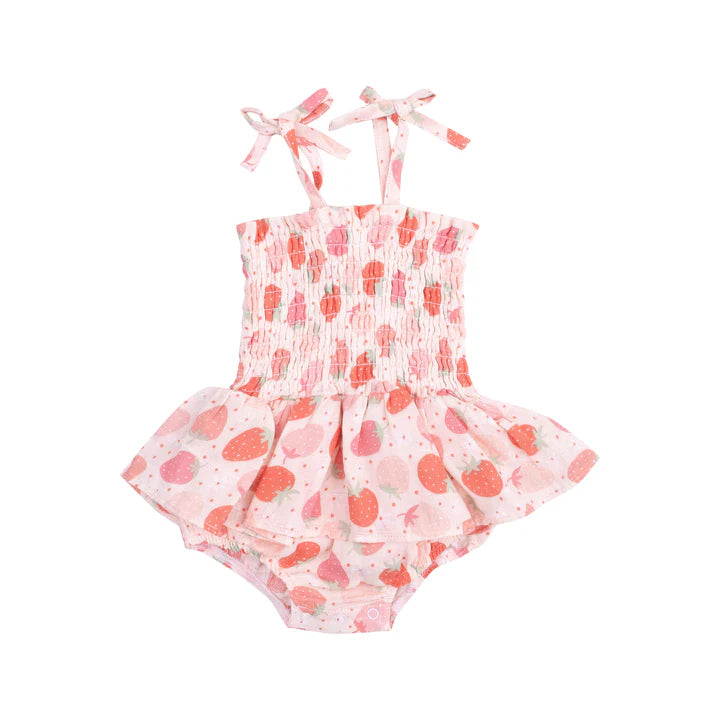 Smocked Bubble | Strawberry Bliss