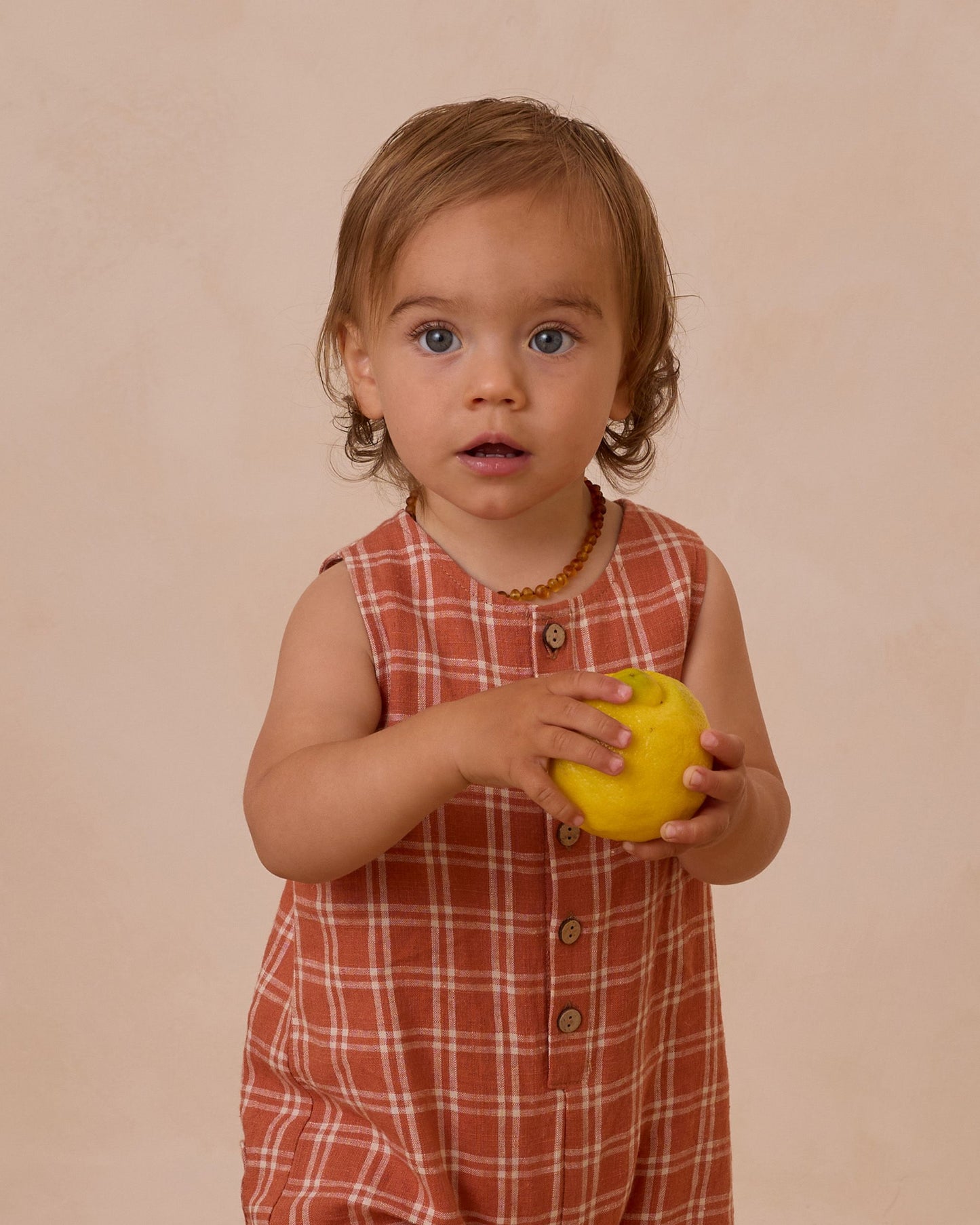 Button Jumpsuit | Poppy Check