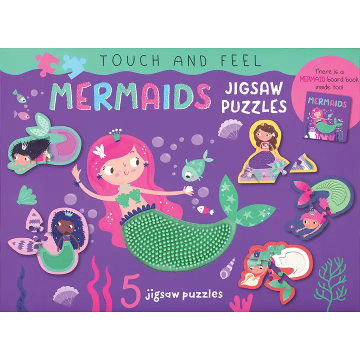 Mermaids Touch and Feel Jigsaw Puzzles