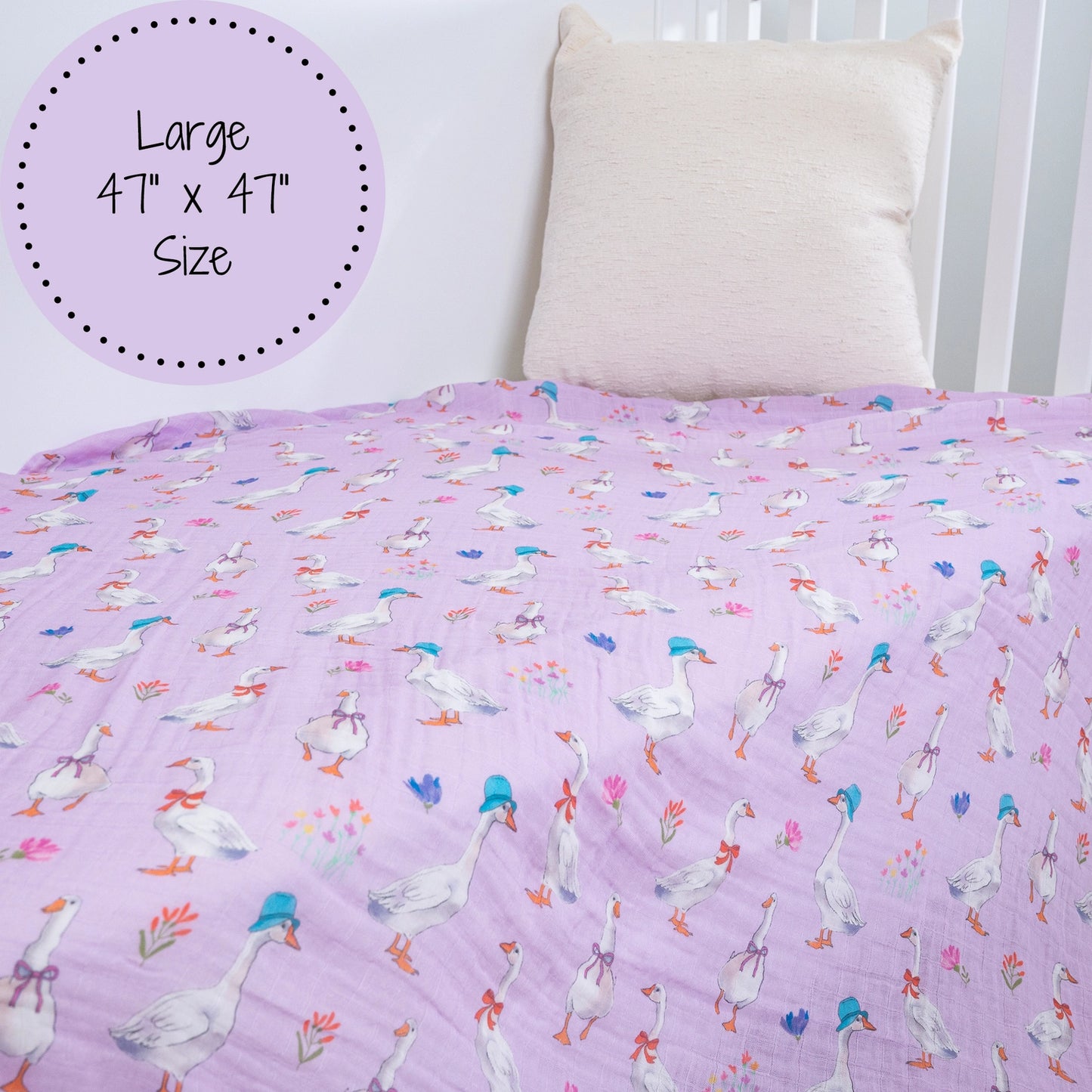 Goose Baby | Muslin Swaddle Blanket