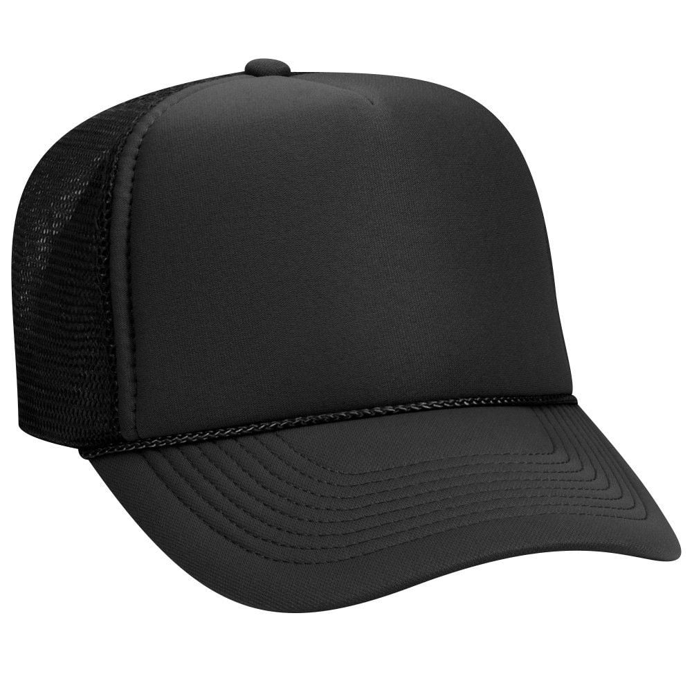 Black Trucker Hat | Kids