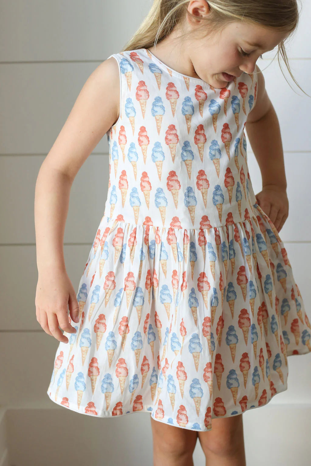 The Sully Dress - Ice Cream