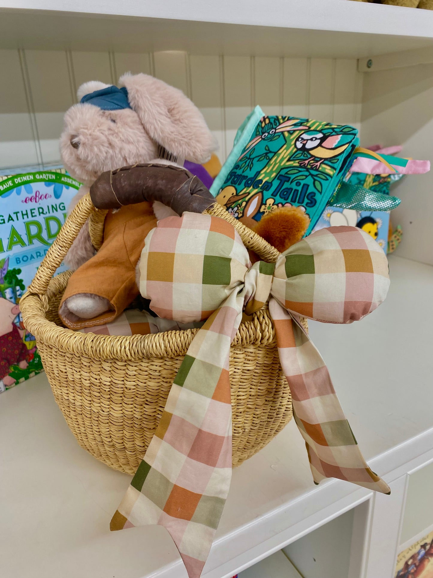 Basket Bow | Picnic Plaid