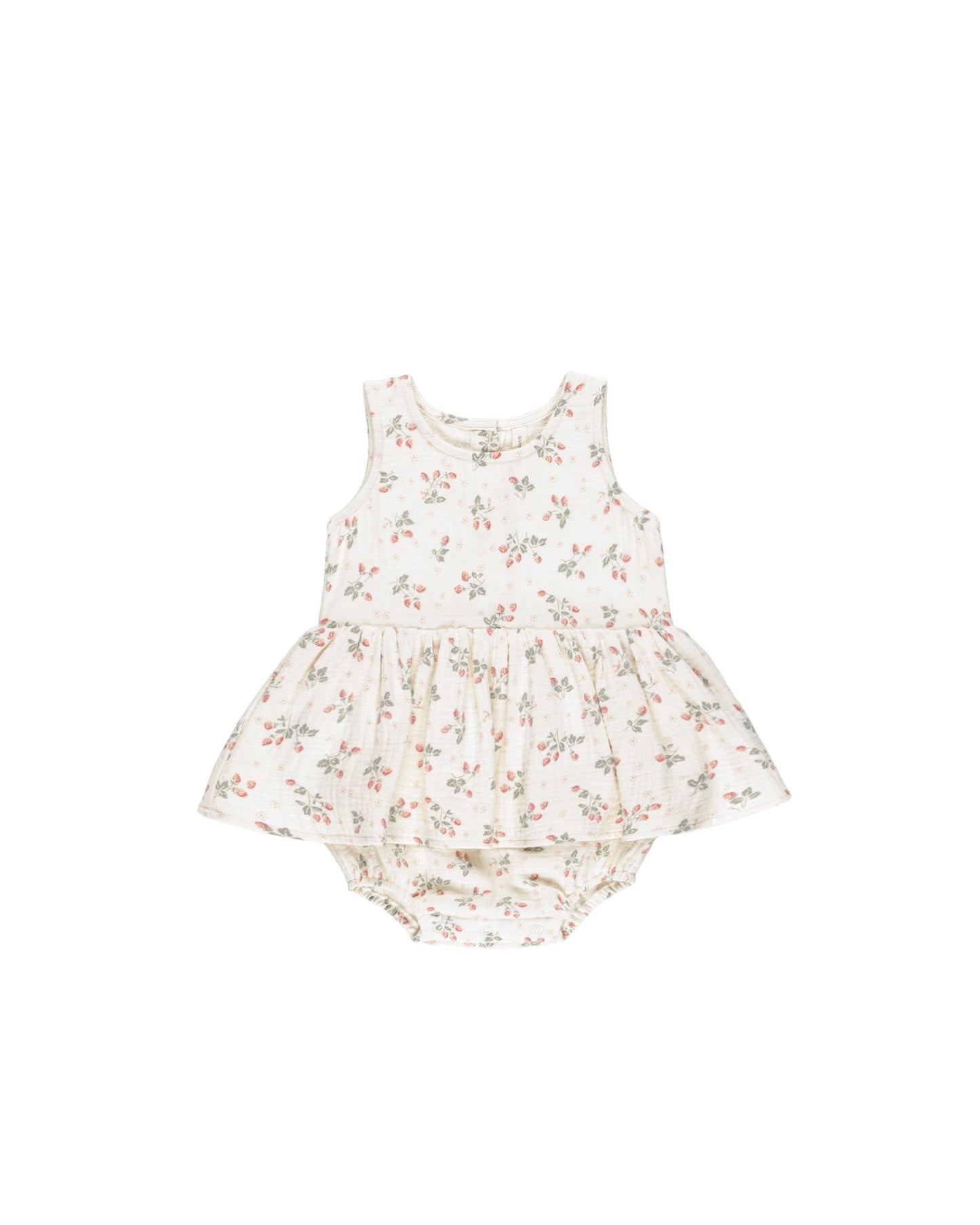 Skirted Tank Romper | Strawberries