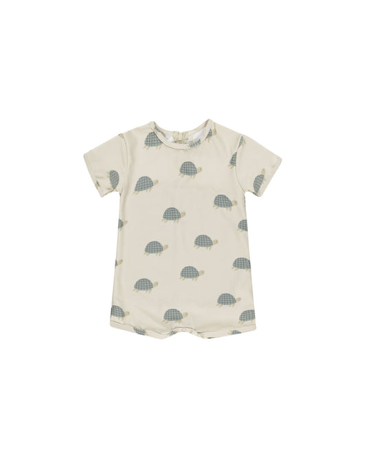 Shorty One-Piece | Sea Turtles