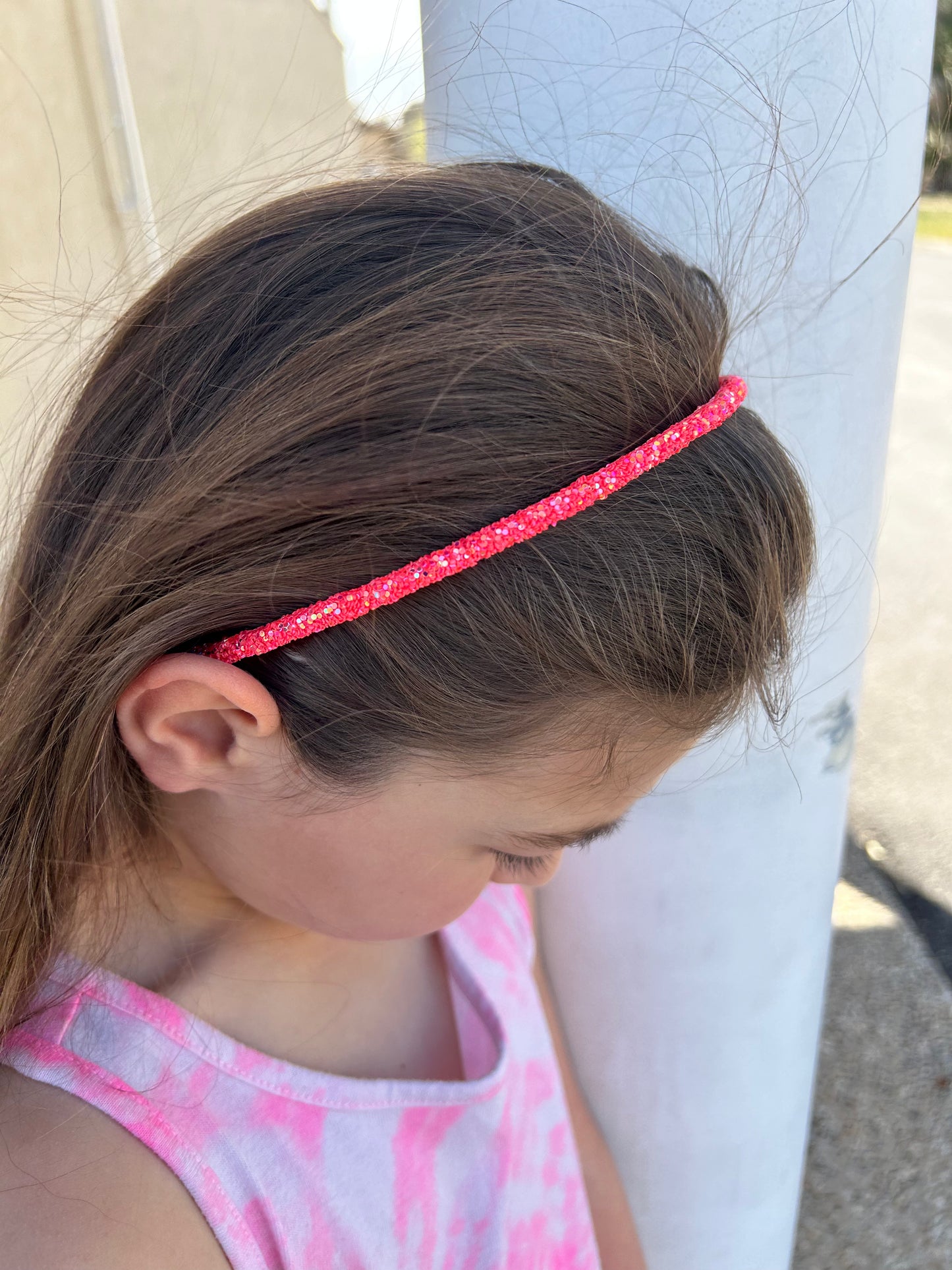 Rainbow Glitter Headband (Set of 5)