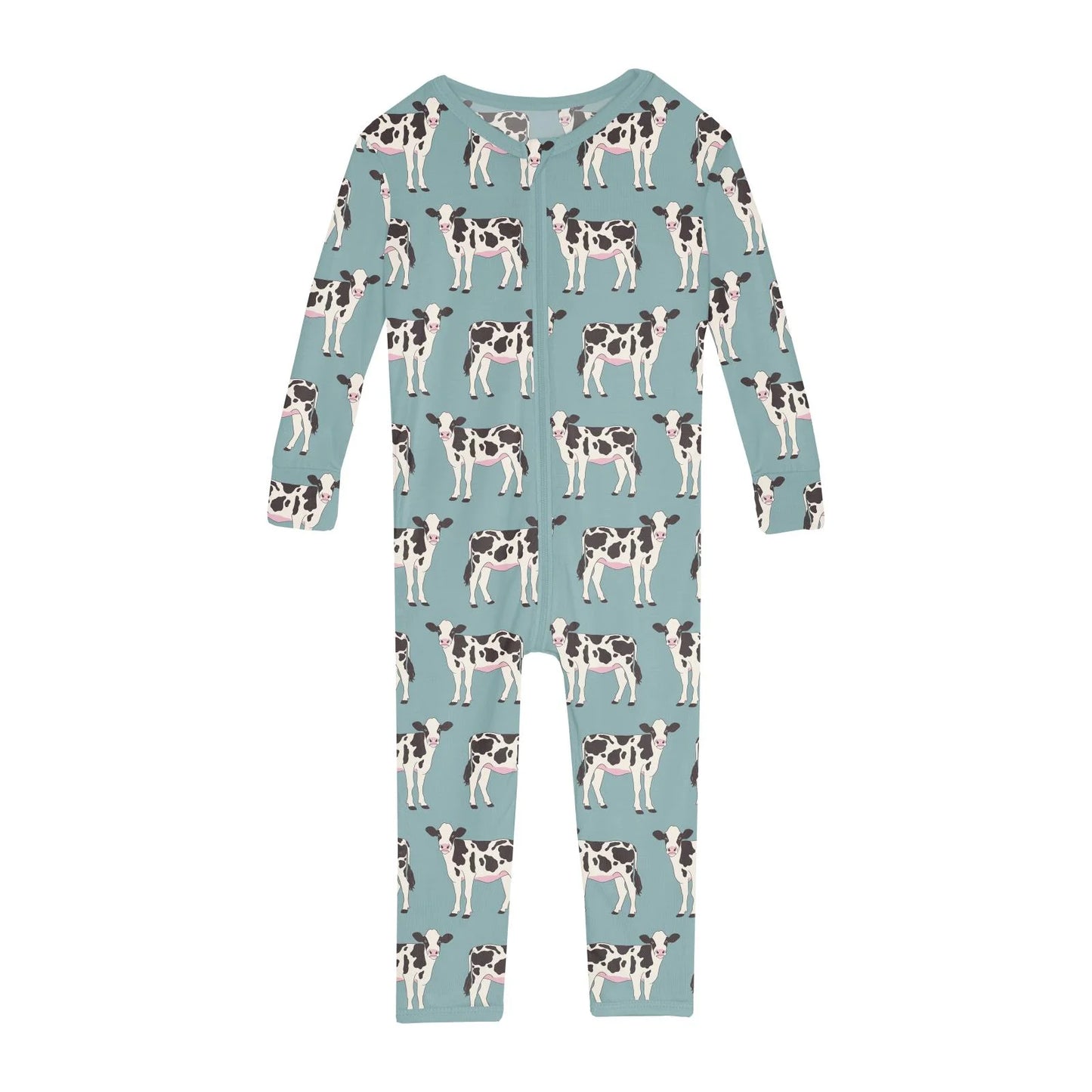 Jade Cows | Convertible Sleeper with Zipper