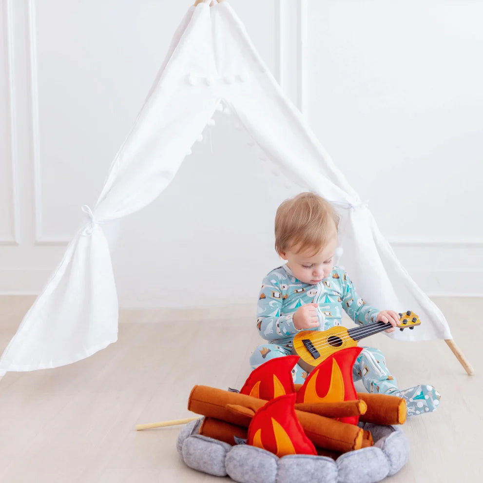 2 Way Zipper Footie | Jade Campfire