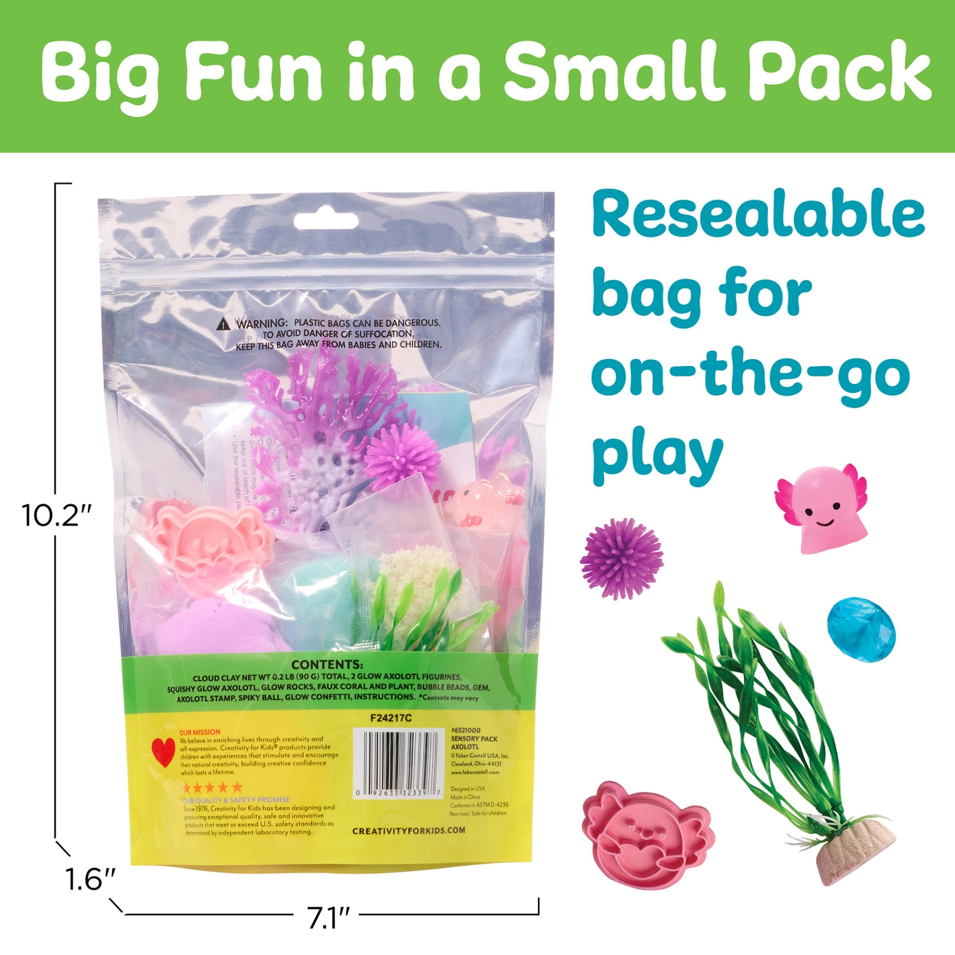 Sensory Pack | Axolotl