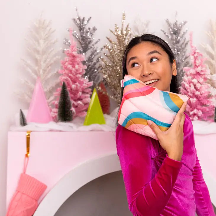 Zipper Pouch | Puffy Wavy