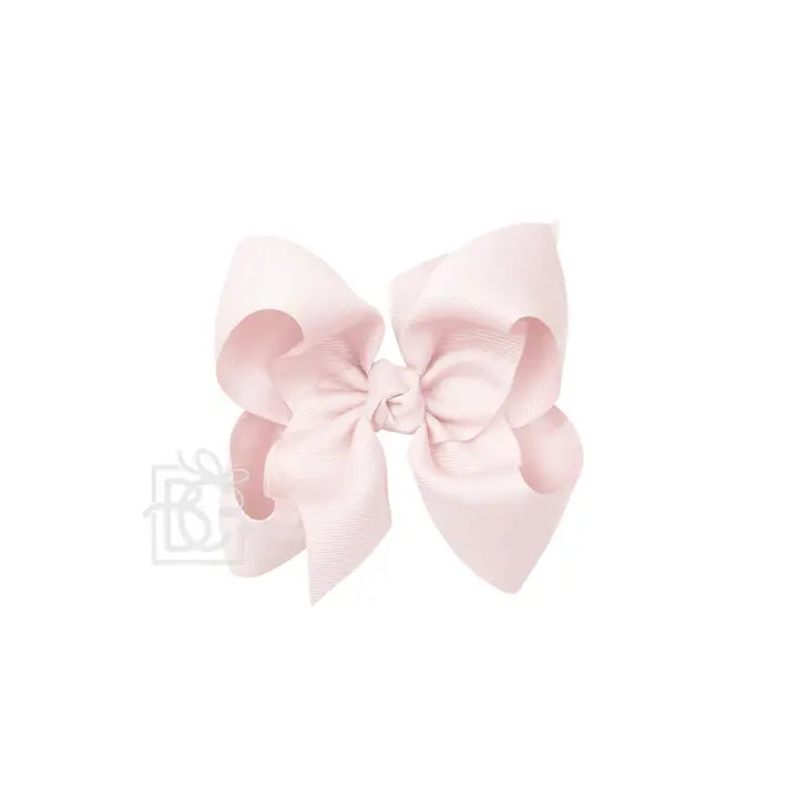Bow with clip | Powder Pink