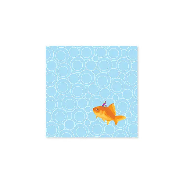 Pop-Up Greeting Card | Happy Birthday Goldfish