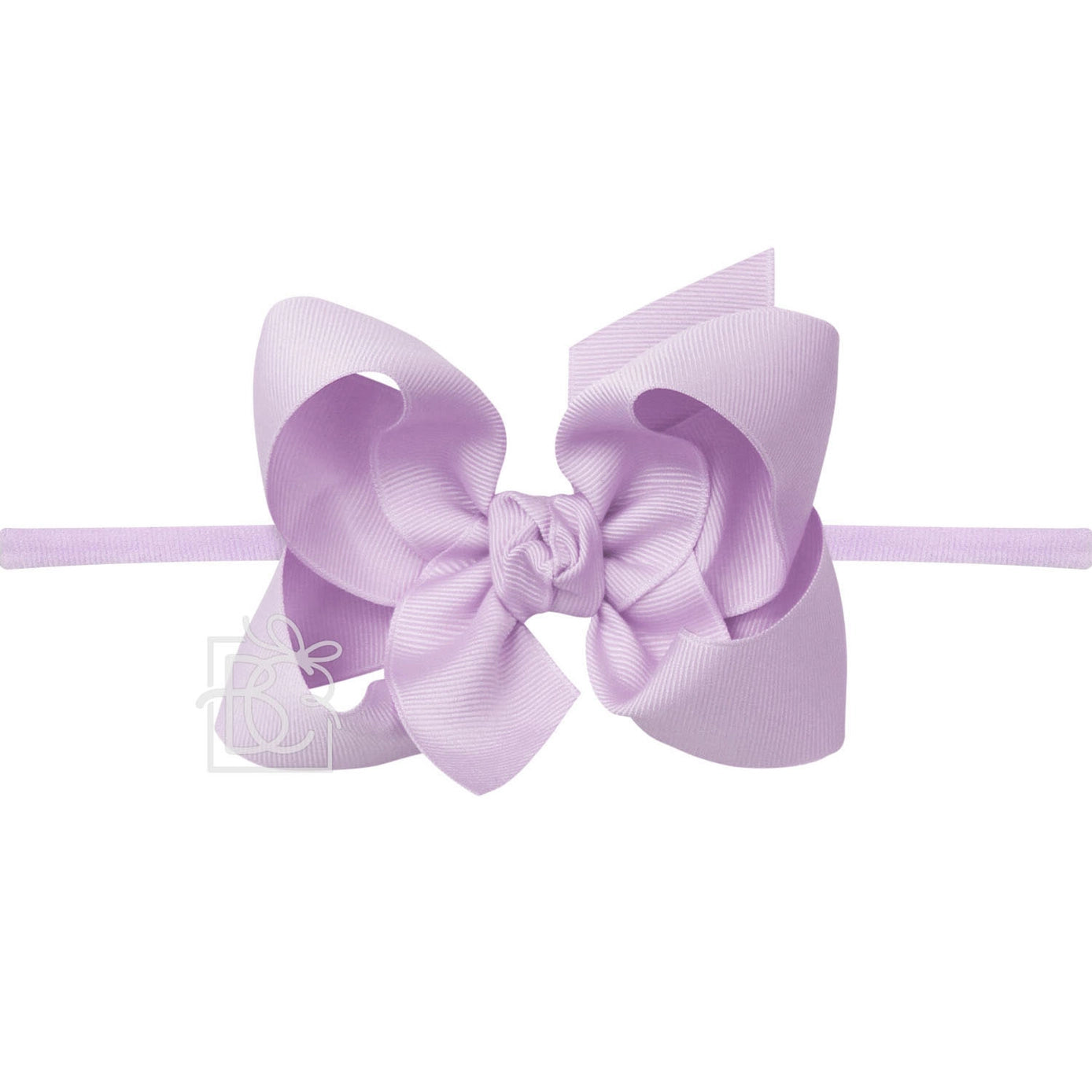 Mini Noah Headband Bow | Light Orchid