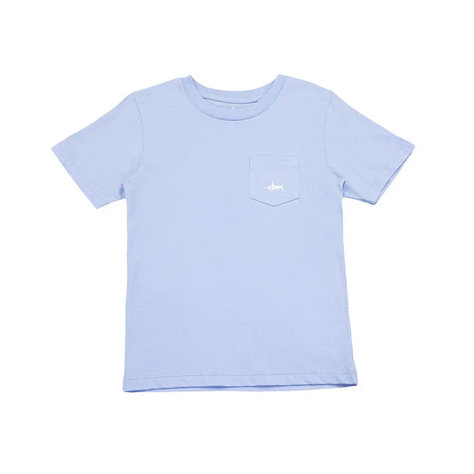 Boys Golf Cart Ss Graphic Tee- Blue