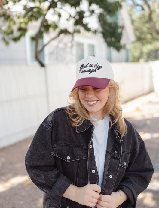 Adult Hat | God is Big Enough