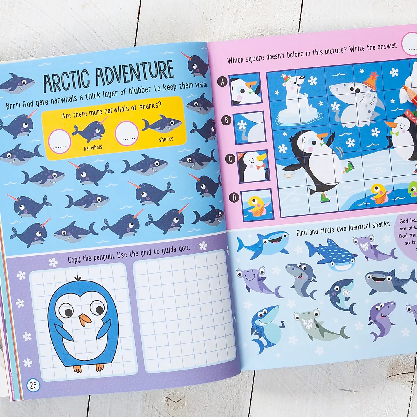 God's Underwater World Activity Book