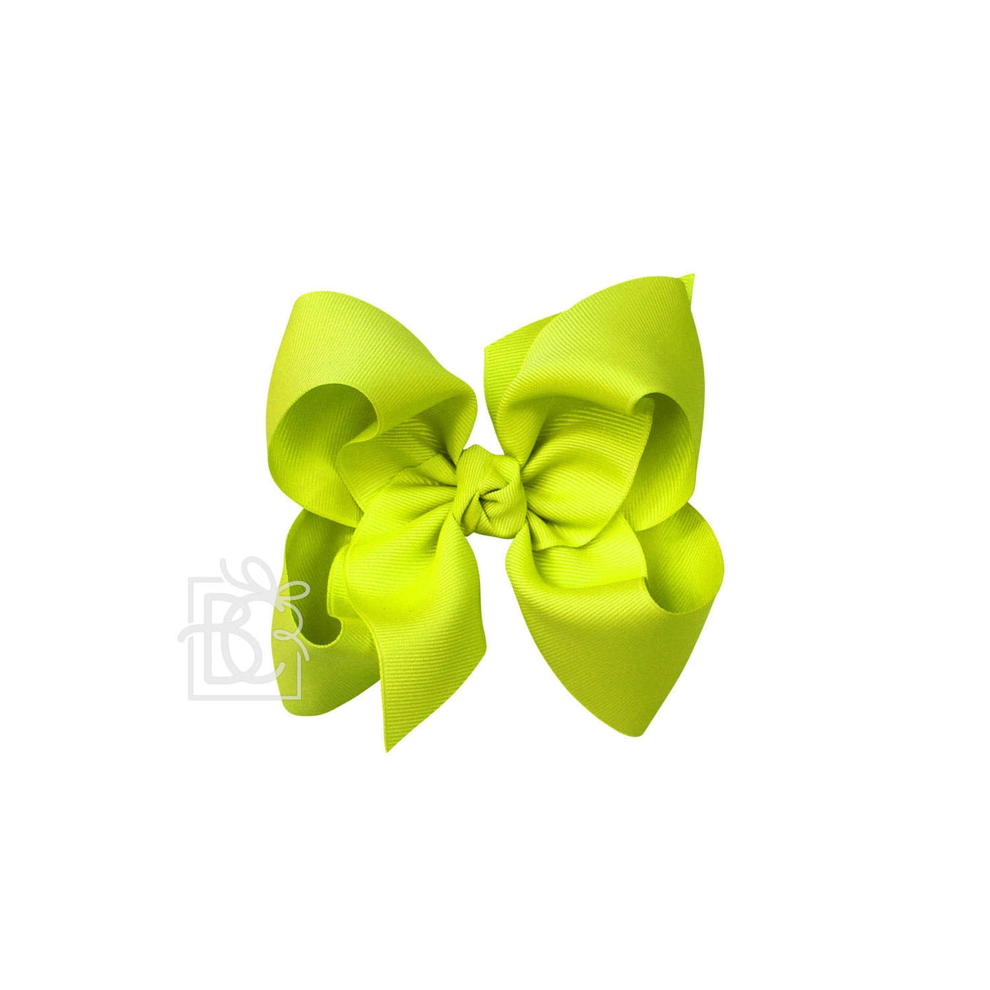 Bow with Clip | Neon Lime