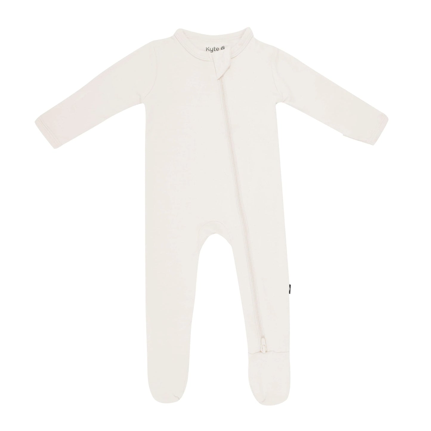 Zipper Footie | Oat