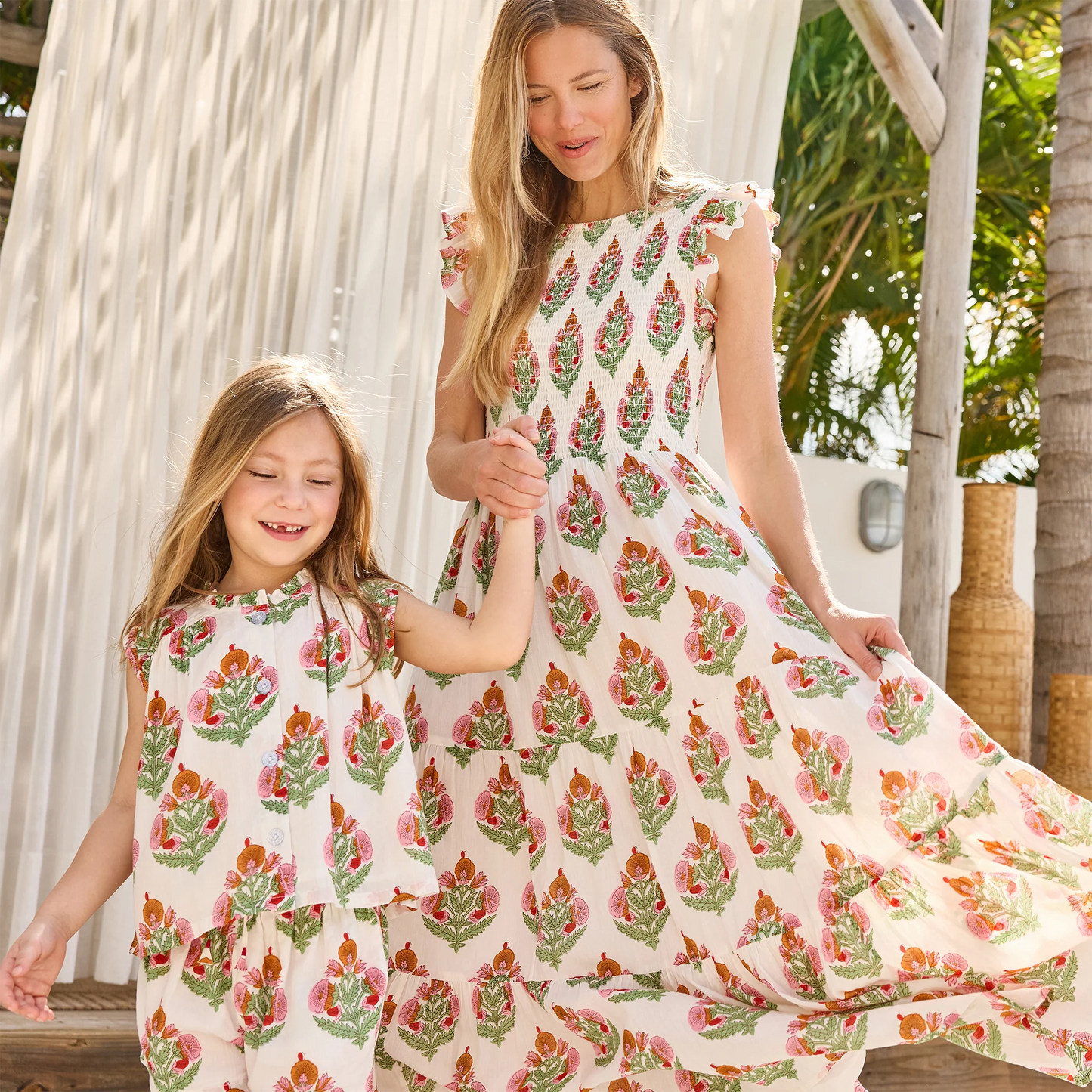 Womens Sen Dress | Pink Bellflower