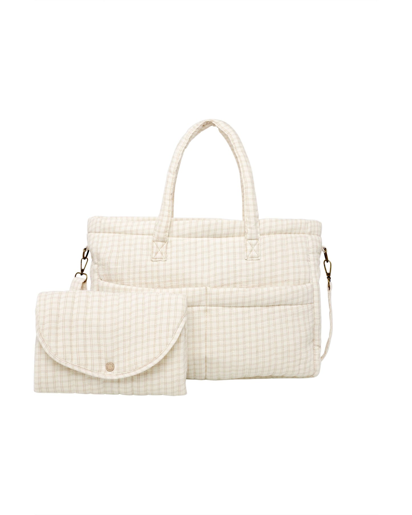 Diaper Bag + Changing Pad Set | Oat Check