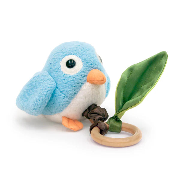 Crawling Critter Teething Toy| Blue Birdie