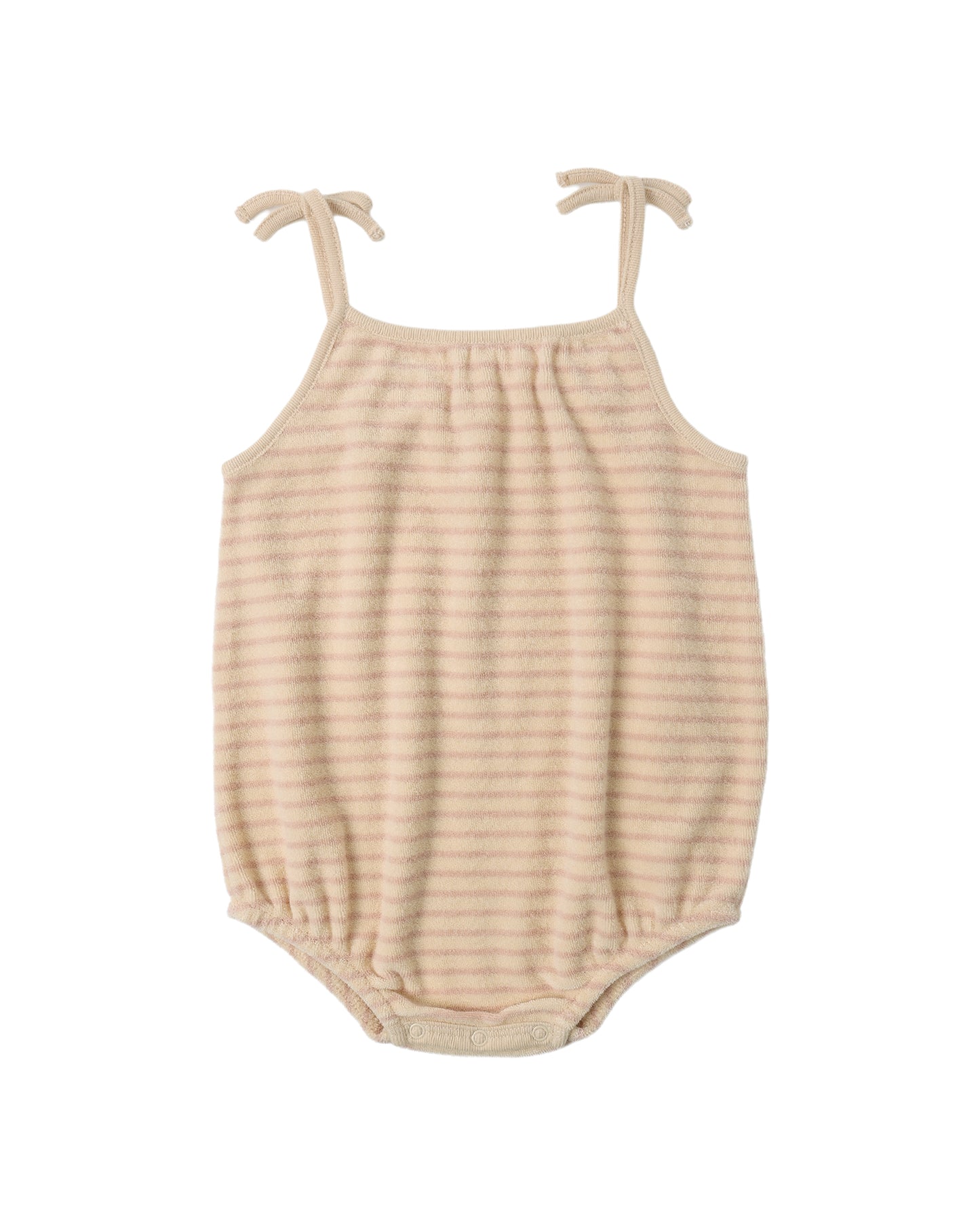 Nala Romper | Pink Stripe