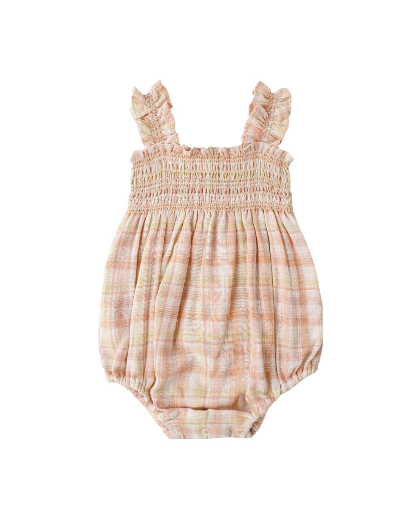 Julia Romper | Summer Plaid