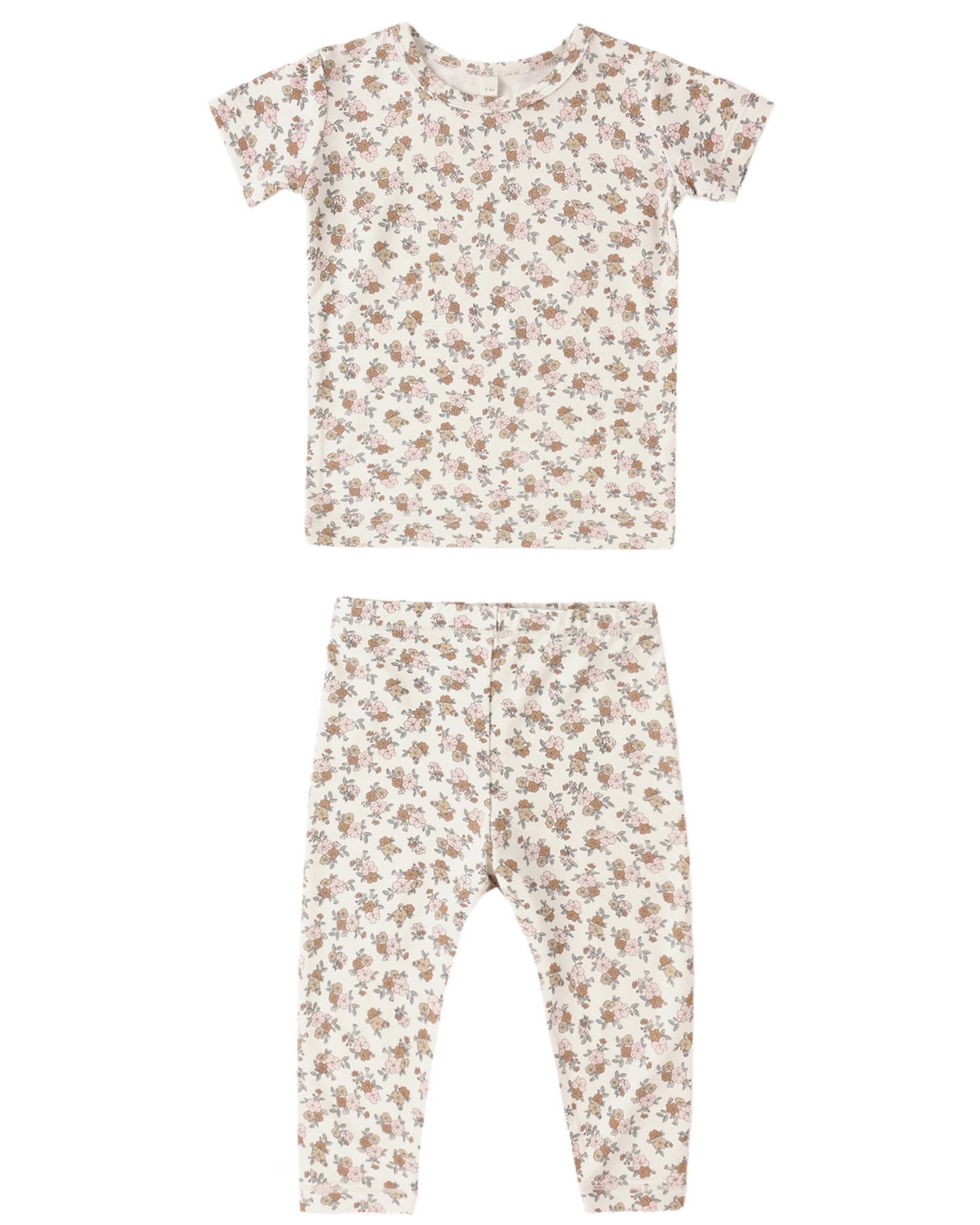 Bamboo Short Sleeve Pajama Set - Wildflower