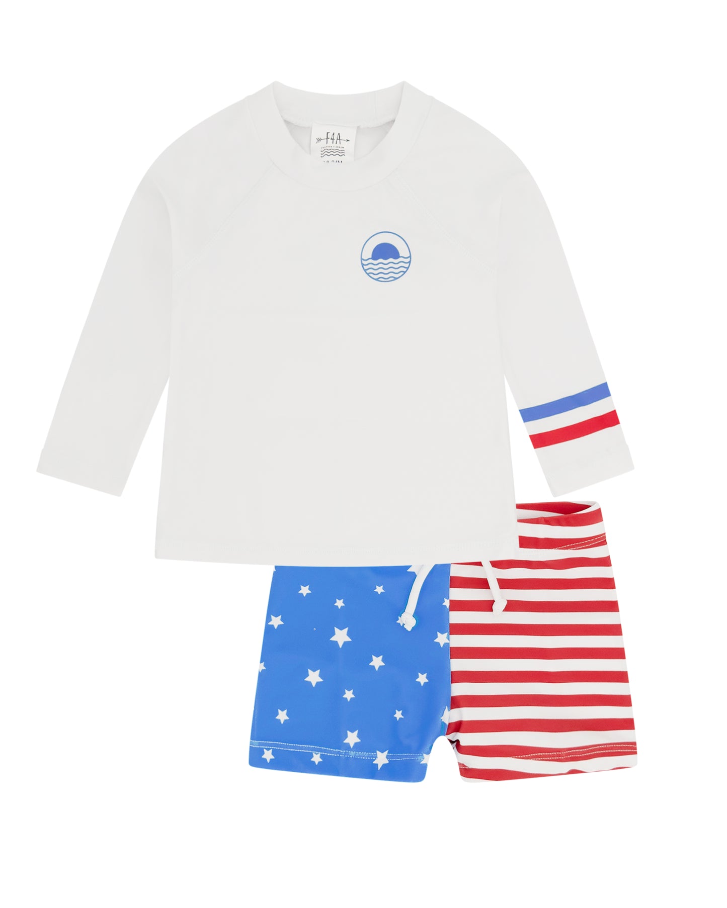 Surfs Up Rashguard Set