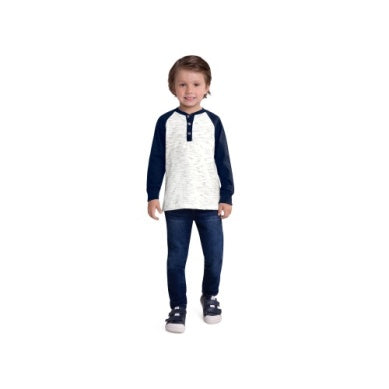 Blue and White T-Shirt