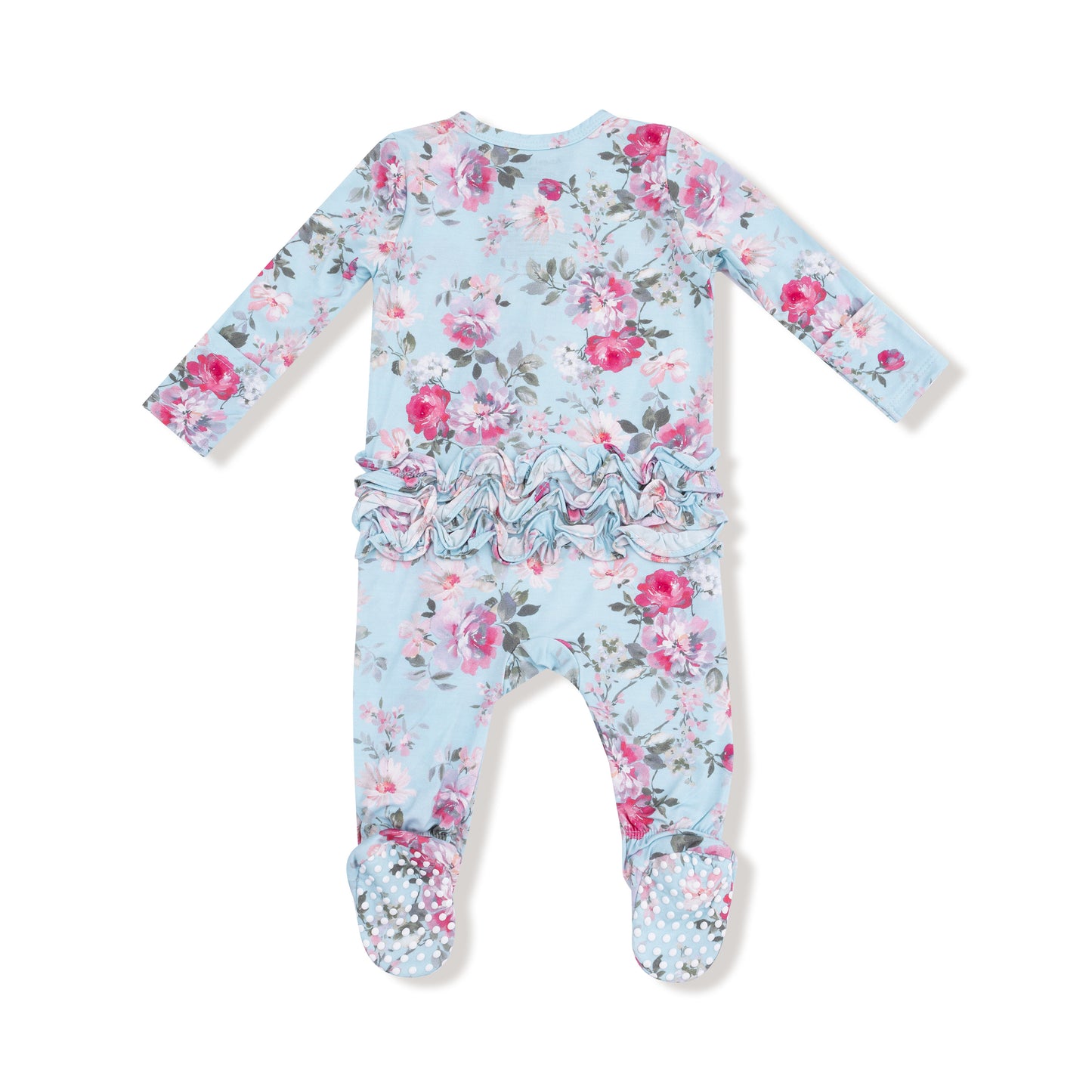 Charlotte Floral - 2 Way Zipper Footie
