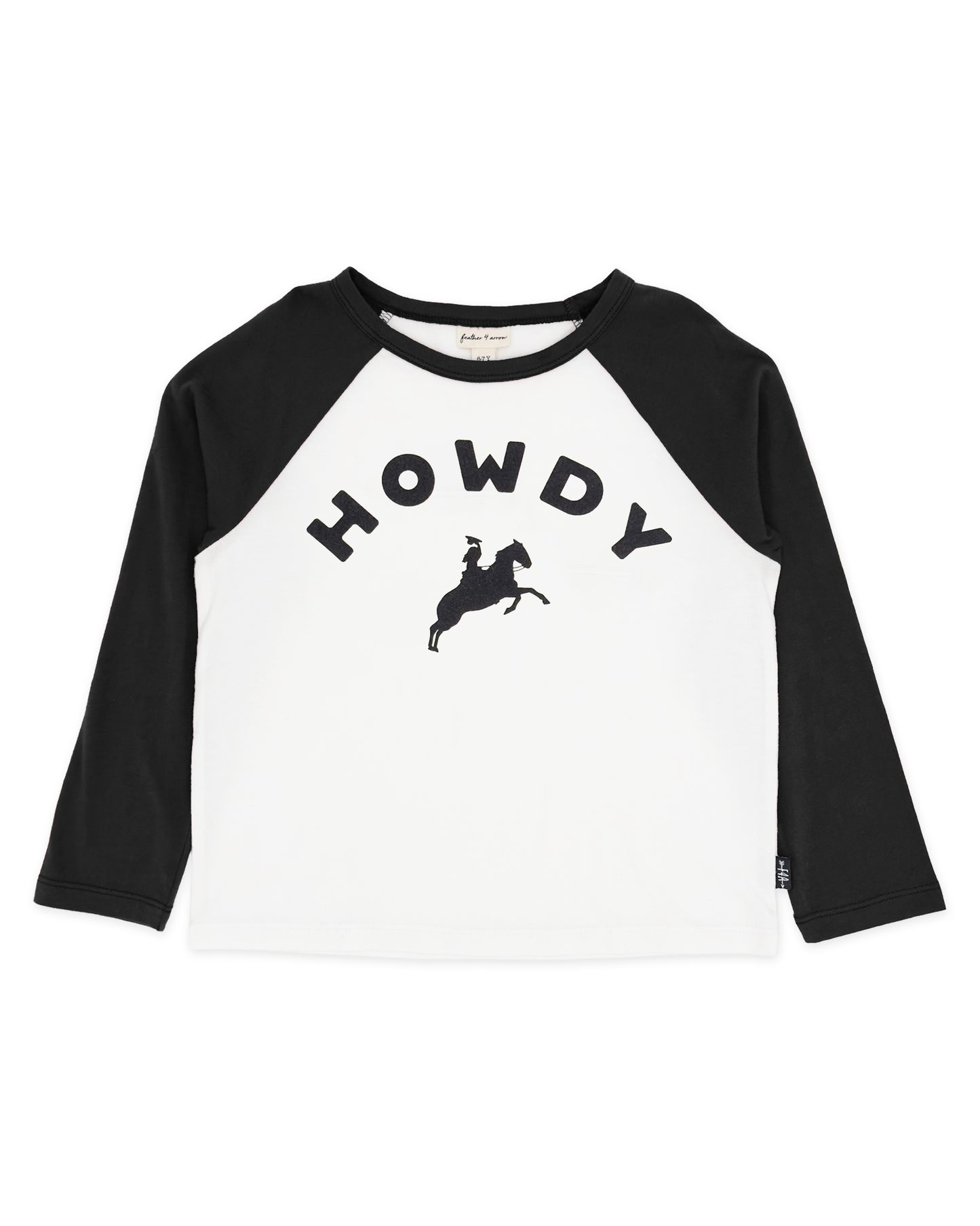 Aura Howdy Raglan Tee