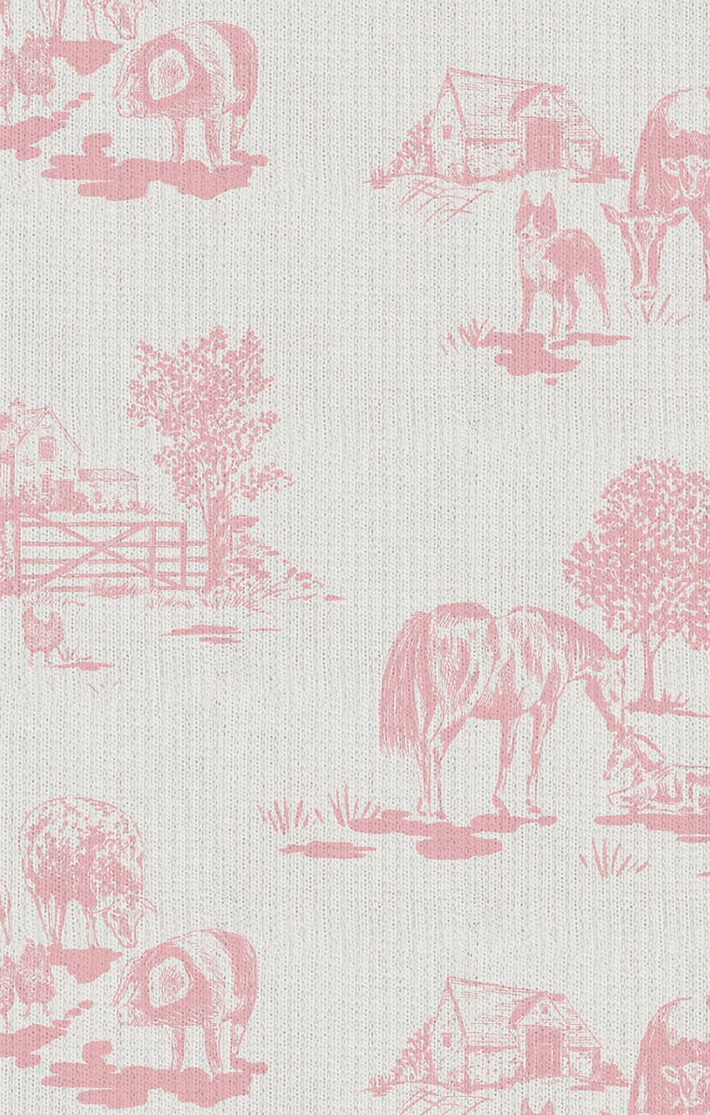 Pink Farm Toile | Sleep Bag