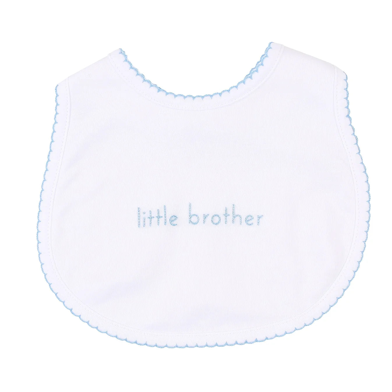 Little Brother Embroidered Bib