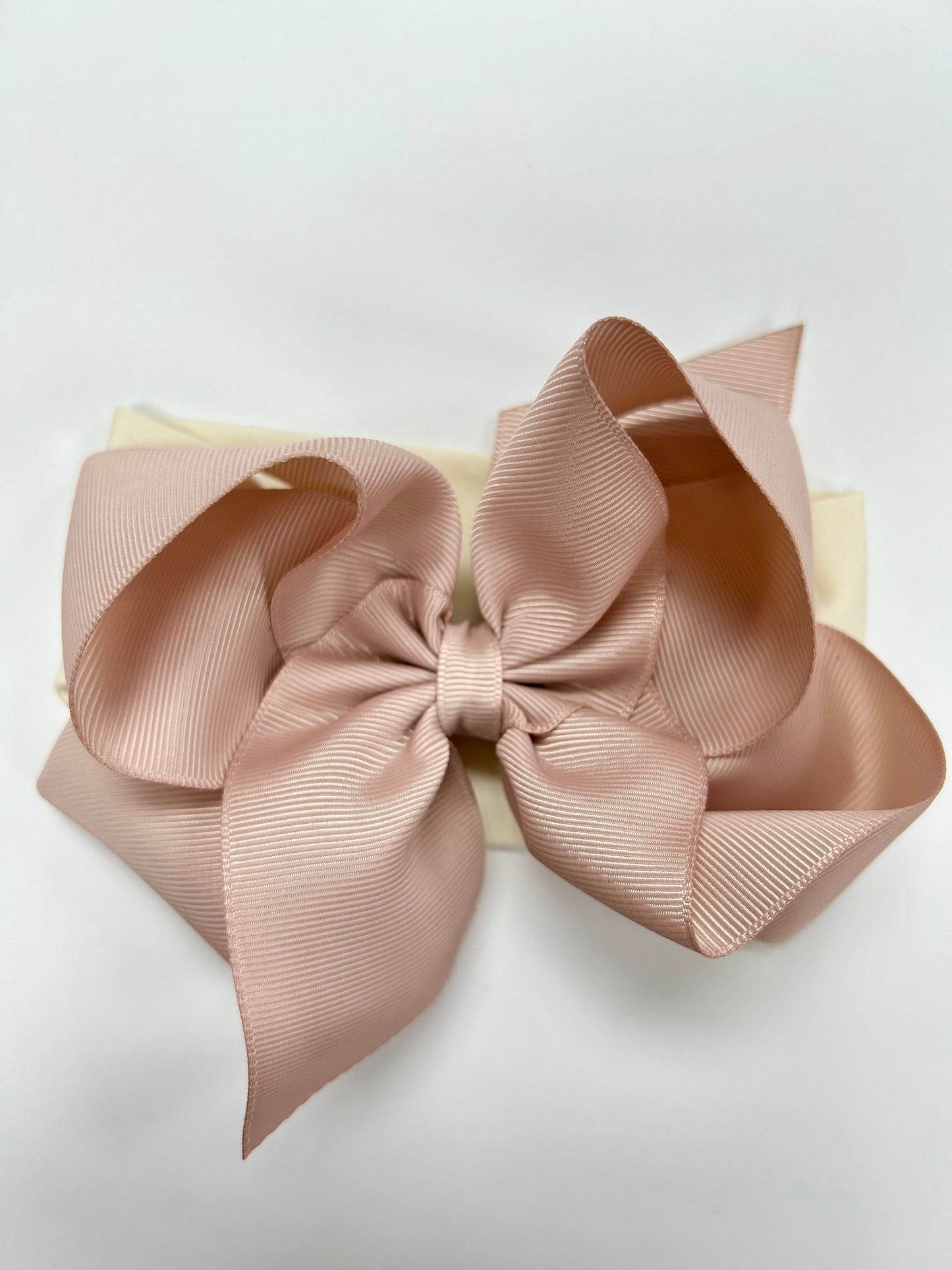 Noah Headband Bow | Vanilla