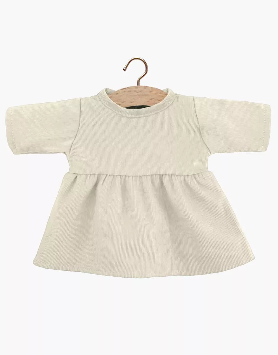 Corduroy Ivory Dress