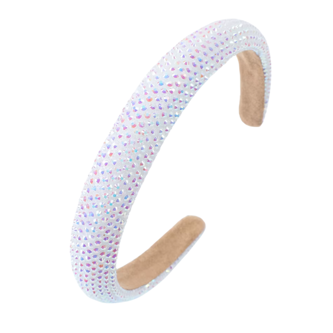 SMALL SCATTERED RHINESTONE - WHITE