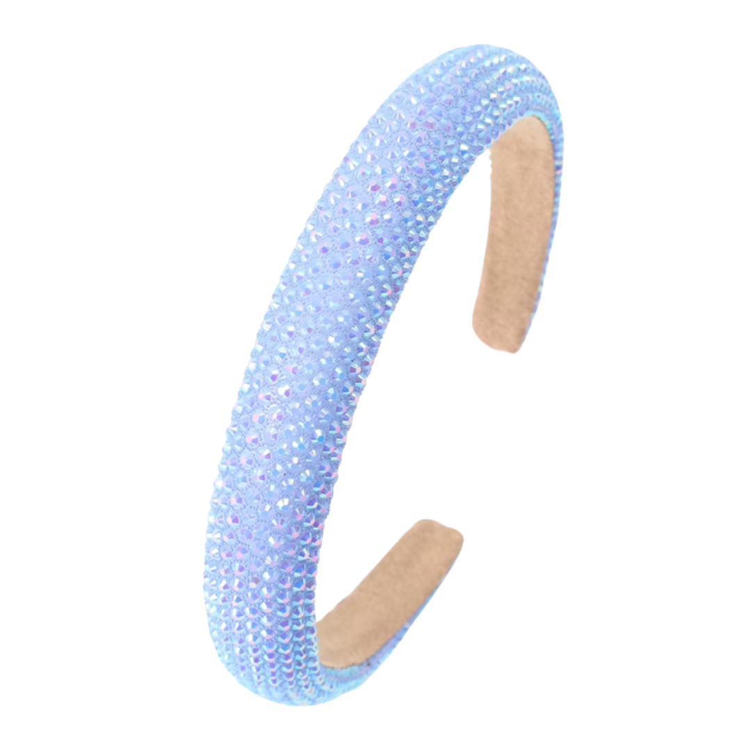 SMALL SCATTERED RHINESTONE - BLUE