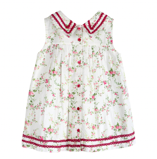 Victorian Rosebud Charm Dress