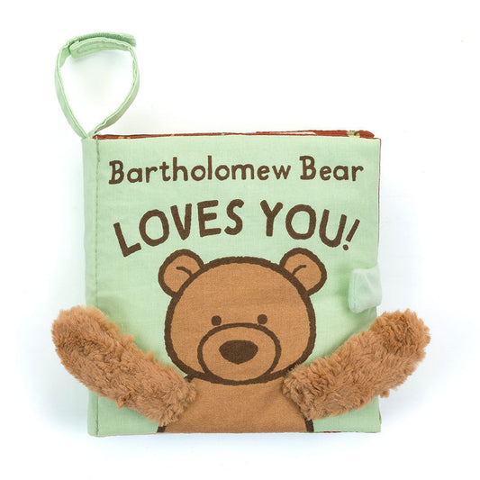 Fabric Book | Bartholomew Bear Loves You