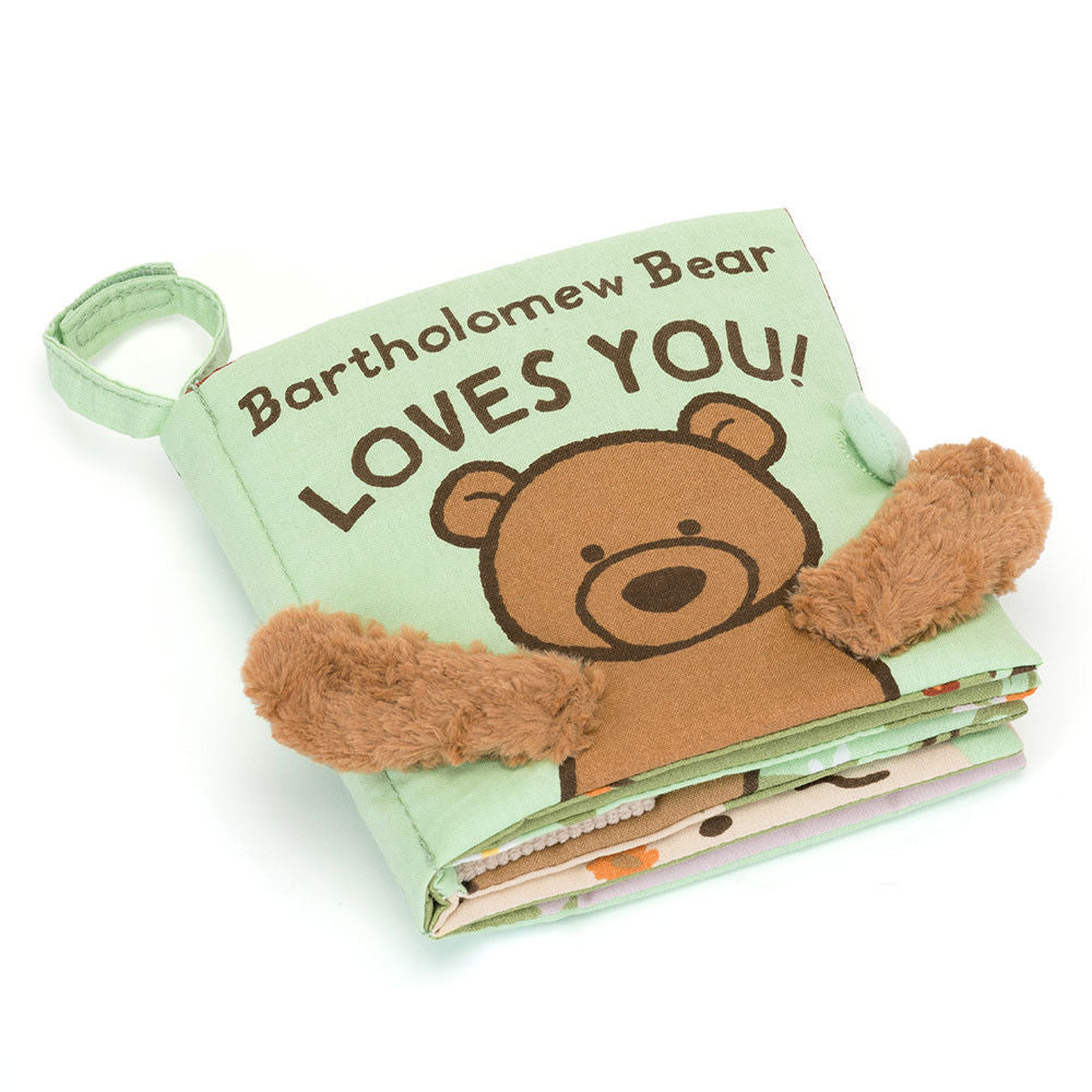 Fabric Book | Bartholomew Bear Loves You