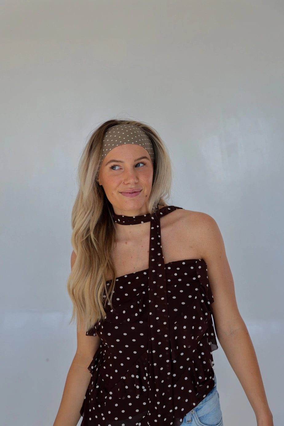 Polka Dot Soft Headband