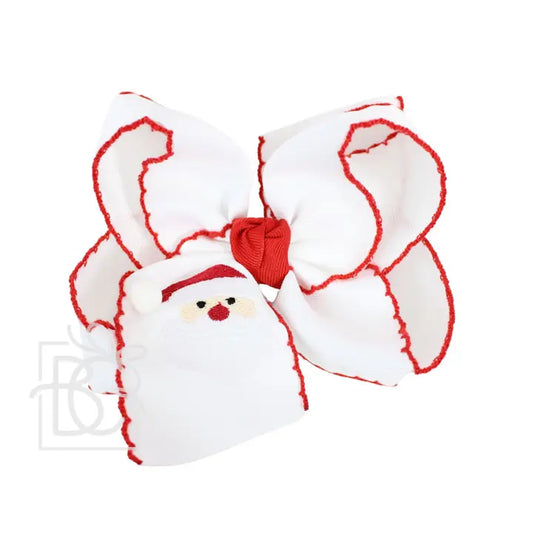 Noah Headband Bow | Red Santa