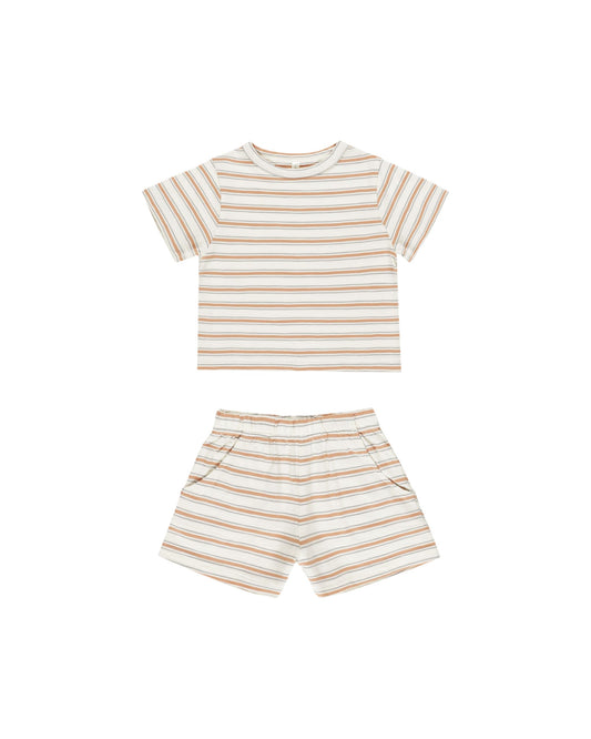 Play Set | Grapefruit Stripe