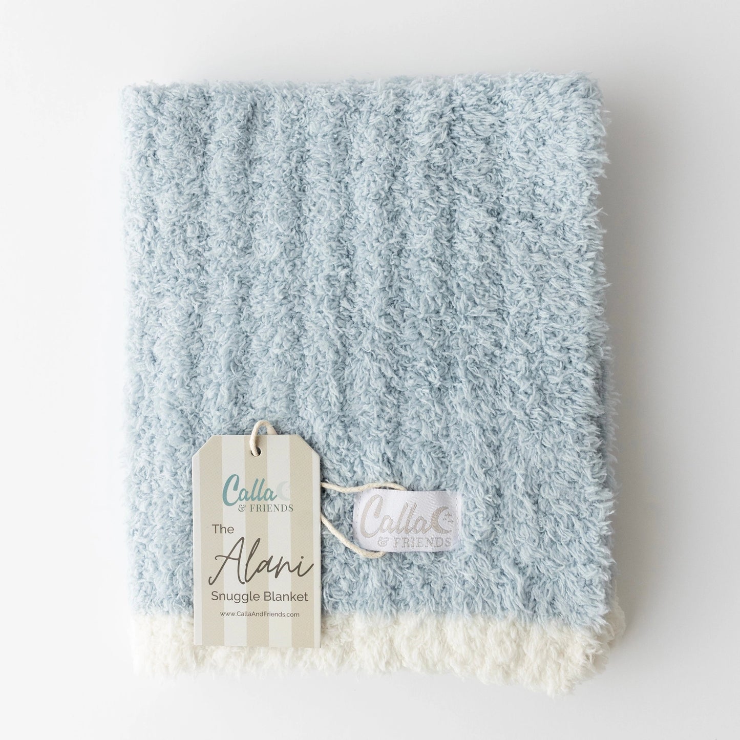 The Alani Snuggle Blanket - Powder Blue